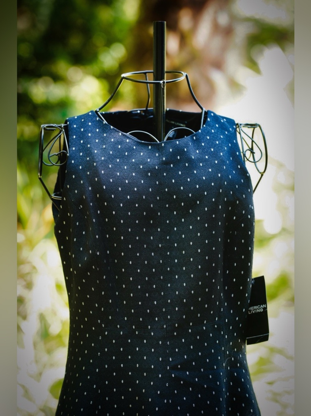 Polka Dot Fit & Flare Dress